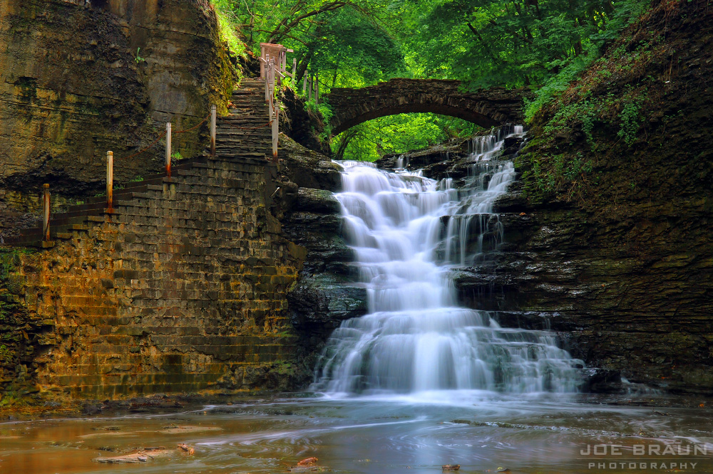 Cascadilla Gorge (The Finger Lakes) -- &copy; 2008 Joe Braun Photography