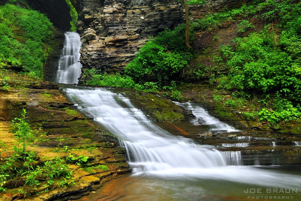 Deckertown Falls (The Finger Lakes) -- &copy; 2009 Joe Braun Photography