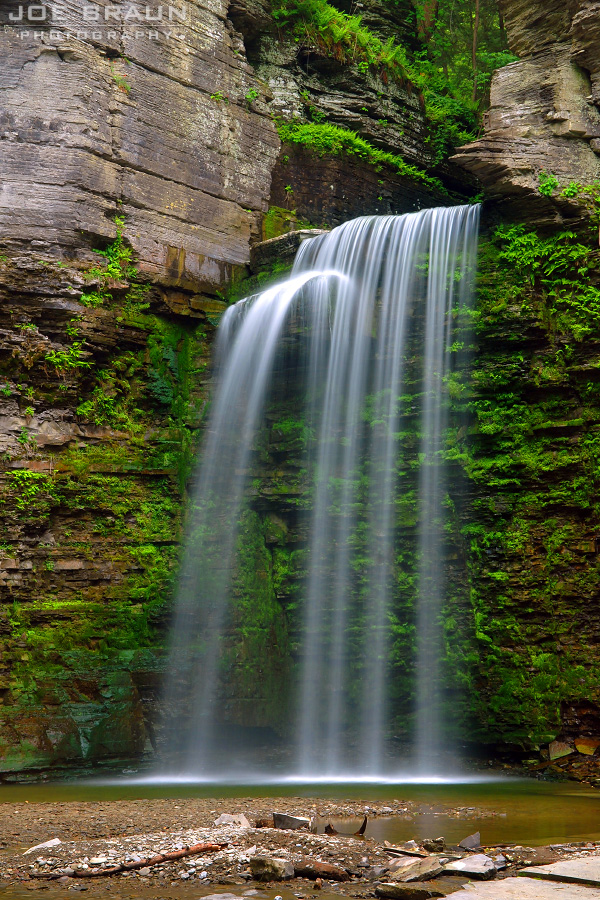 Eagle Creek Falls (The Finger Lakes) -- &copy; 2008 Joe Braun Photography