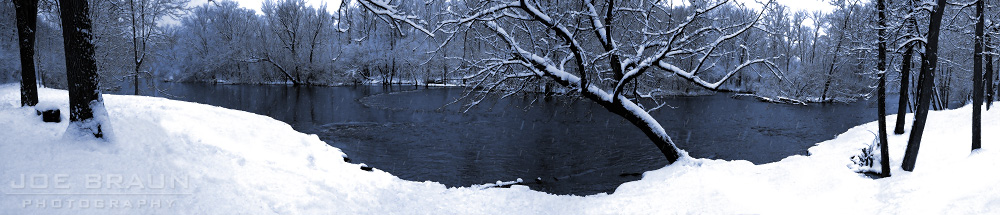 Snowstorm in the Arb (Ann Arbor, Michigan) -- &copy; 2003 Joe Braun Photography