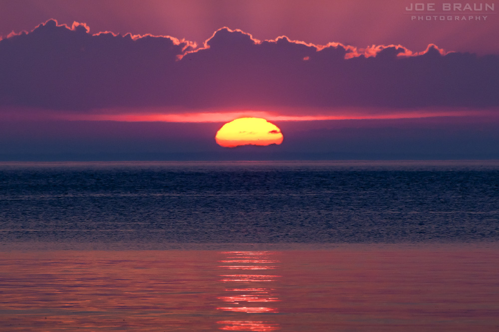 Mackinac Island sunset (Mackinac Island, Michigan) -- &copy; 2010 Joe Braun Photography