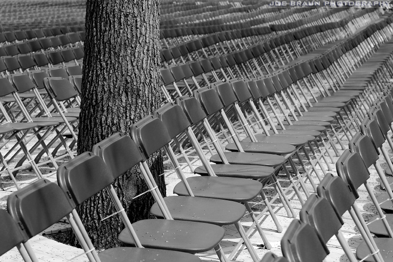 UM Commencement Chairs 2008 (Ann Arbor, Michigan) -- &copy; 2008 Joe Braun Photography