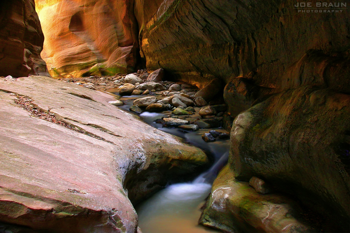 Orderville Canyon photo (Zion National Park) -- &copy; 2003 Joe Braun Photography