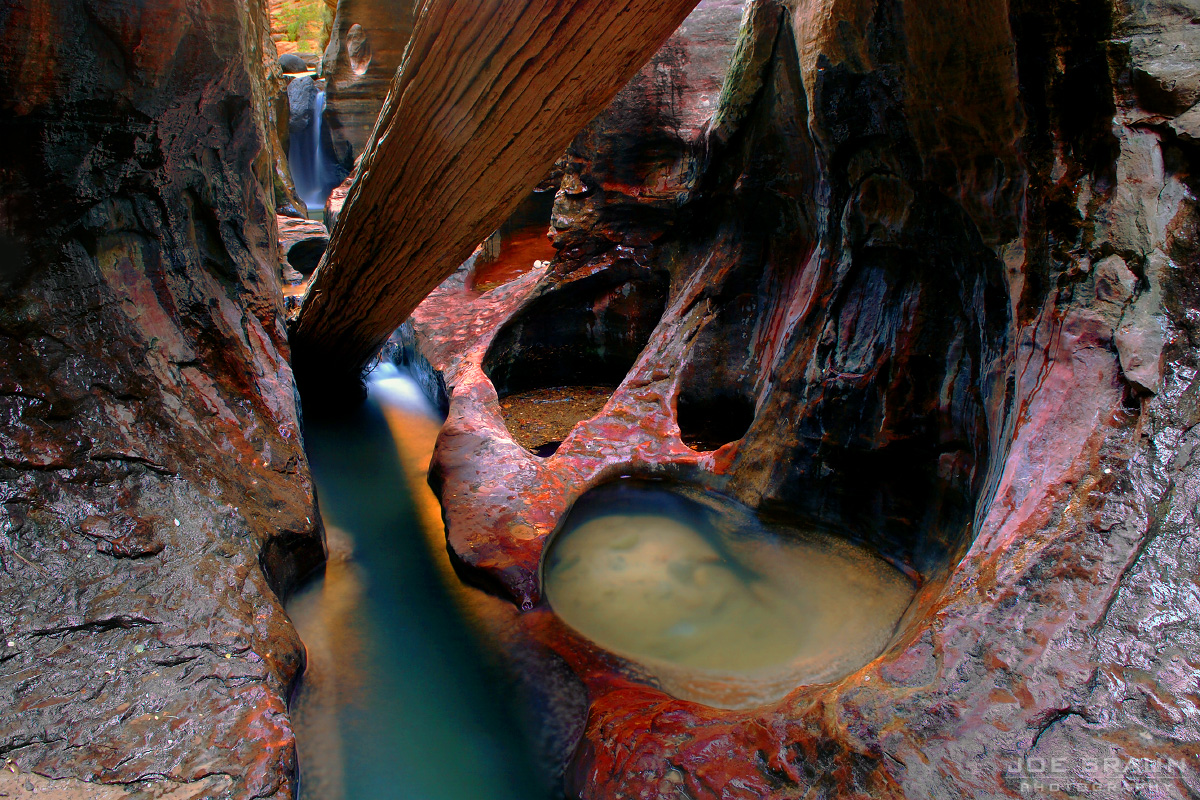 The Subway photo (Zion National Park) -- &copy; 2006 Joe Braun Photography