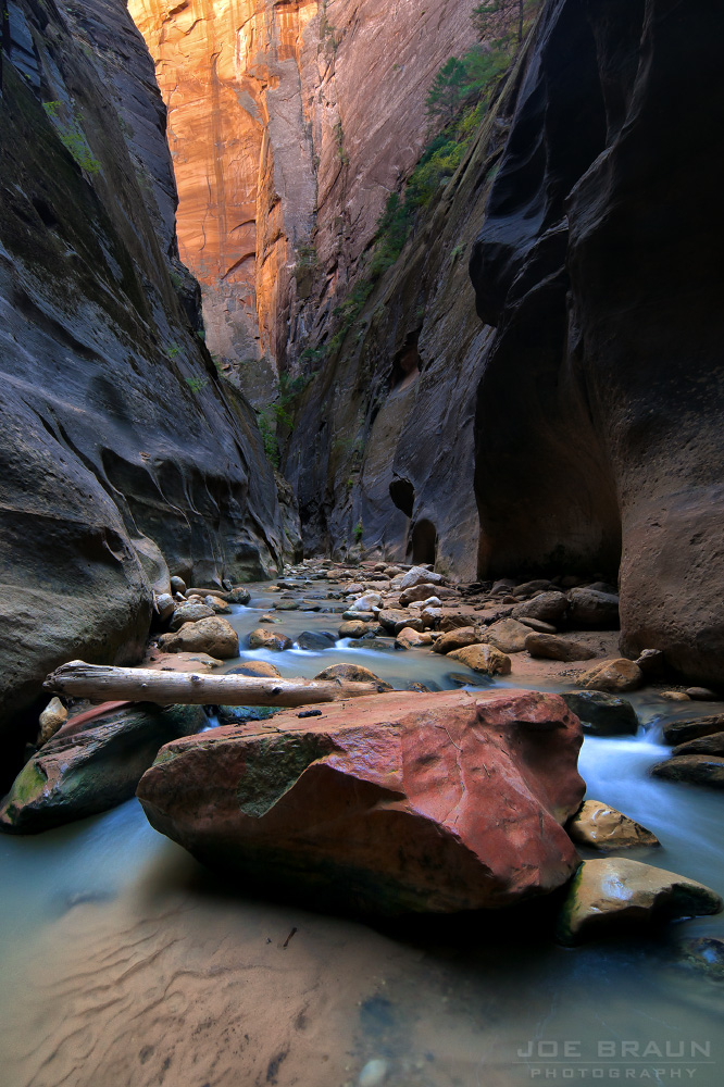 Orderville Canyon photo (Zion National Park) -- &copy; 2010 Joe Braun Photography
