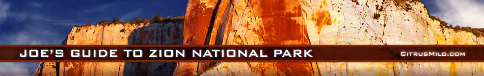 Joe's Guide to Zion National Park