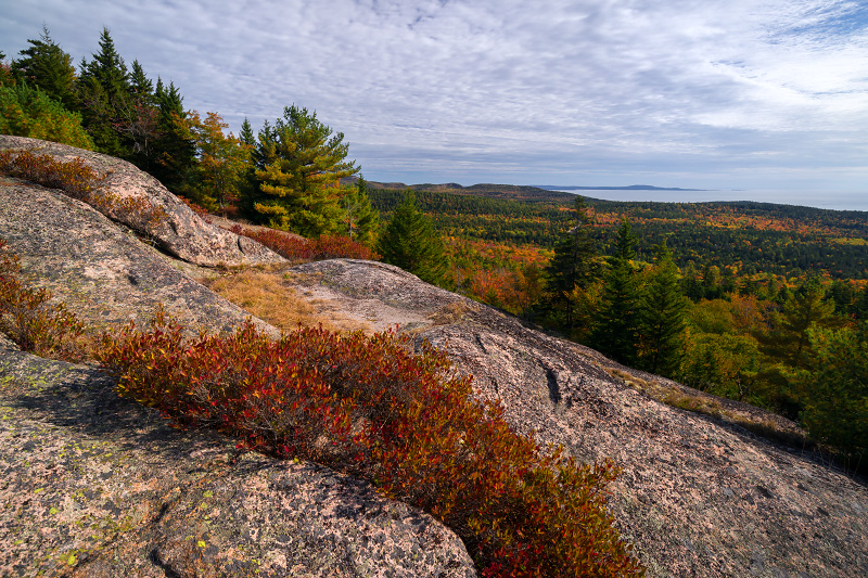 Day Mountain and The Triad (Acadia National Park)