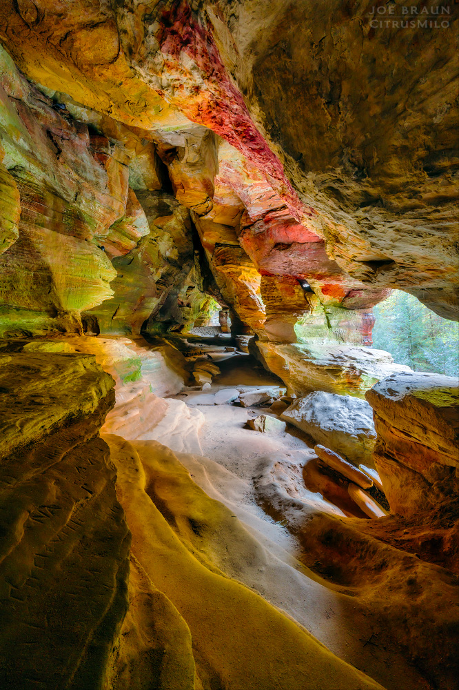 Rock House (Hocking Hills) &copy; 2025 Joe Braun Photography