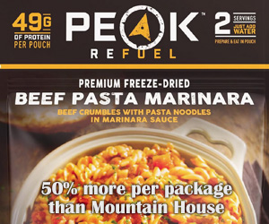 Peak Refuel Beef Pasta Marinara