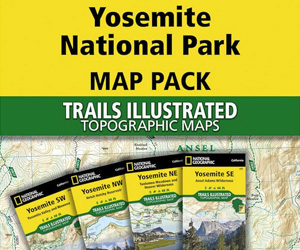 National Geographic Yosemite National Park Map Pack
