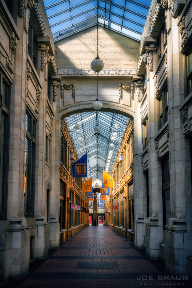 Nickels Arcade (Ann Arbor, Michigan) -- &copy; 2020 Joe Braun Photography