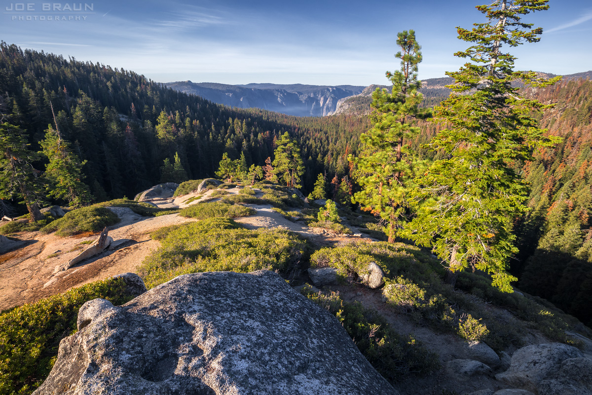 North Dome and Indian Rock photo (Yosemite National Park) -- &copy; 2017 Joe Braun Photography