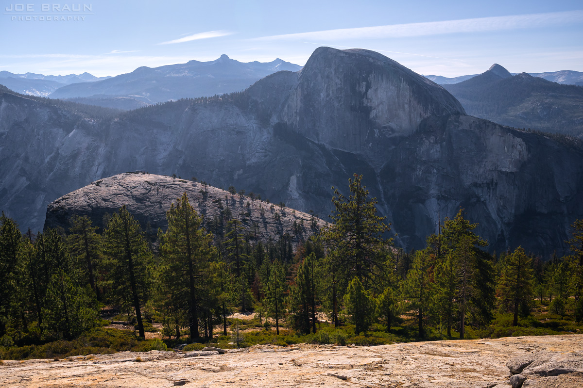 North Dome and Indian Rock photo (Yosemite National Park) -- &copy; 2017 Joe Braun Photography