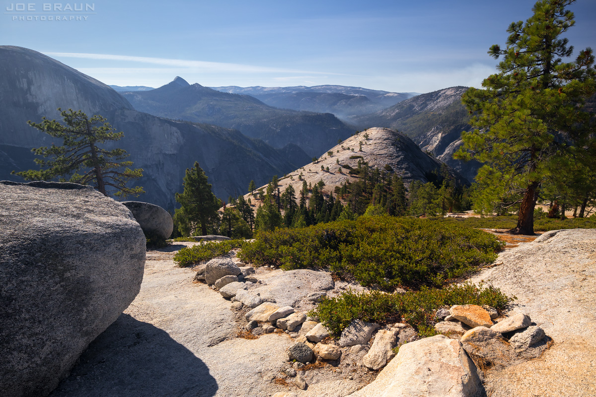 North Dome and Indian Rock photo (Yosemite National Park) -- &copy; 2017 Joe Braun Photography