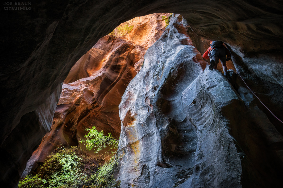 Boundary Canyon photo (Zion National Park) -- &copy; 2024 Joe Braun Photography