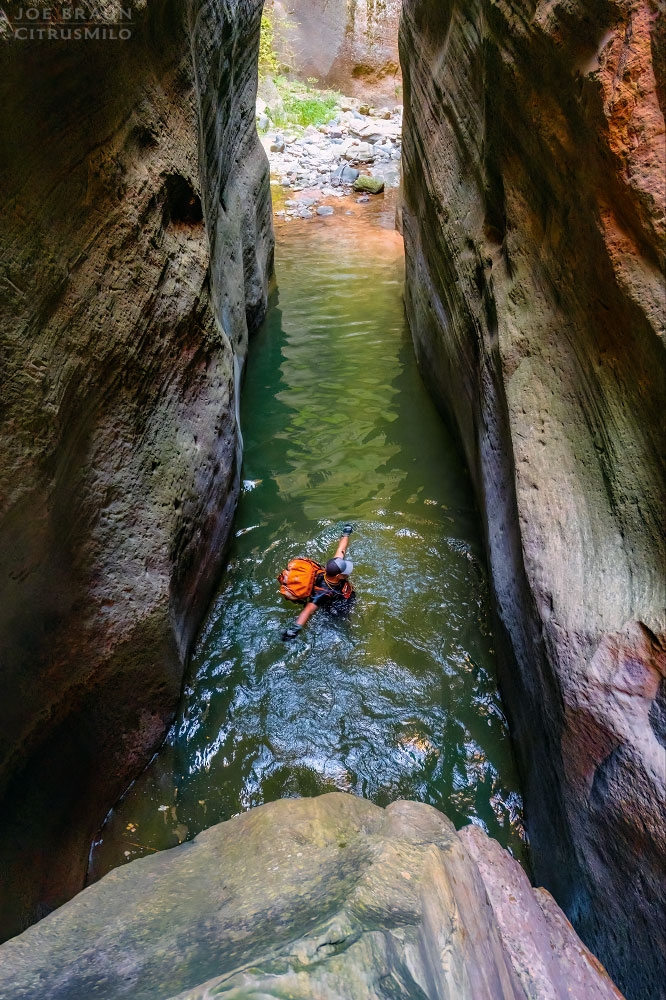 Kolob Creek (Lower Kolob Canyon) photo (Zion National Park) -- © 2025 Joe Braun Photography