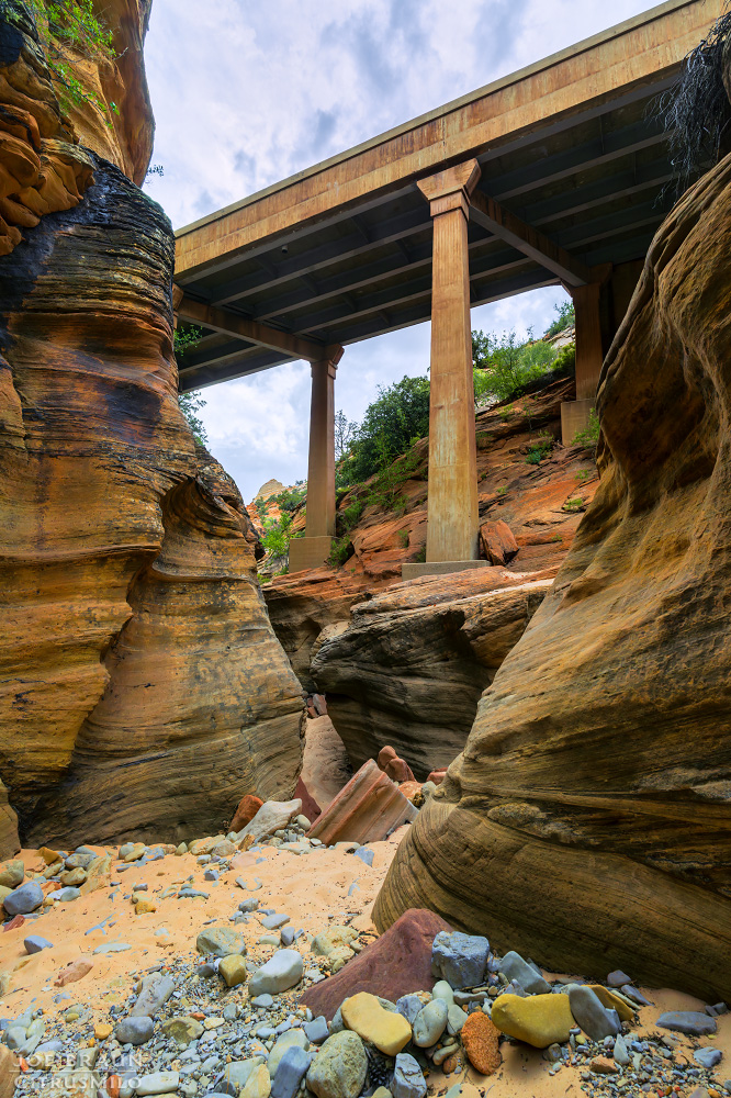 Clear Creek photo (Zion National Park) -- &copy; 2026 Joe Braun Photography