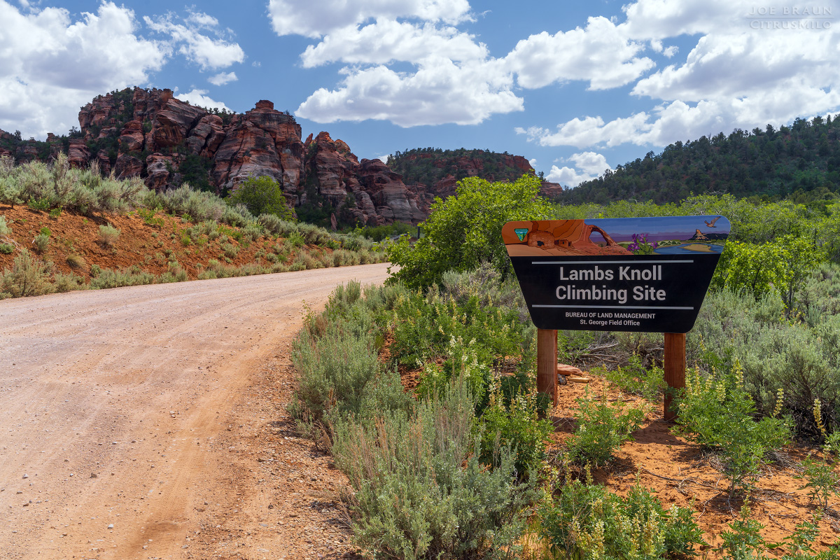 Lambs Knoll photo (Zion National Park) -- &copy; 2026 Joe Braun Photography
