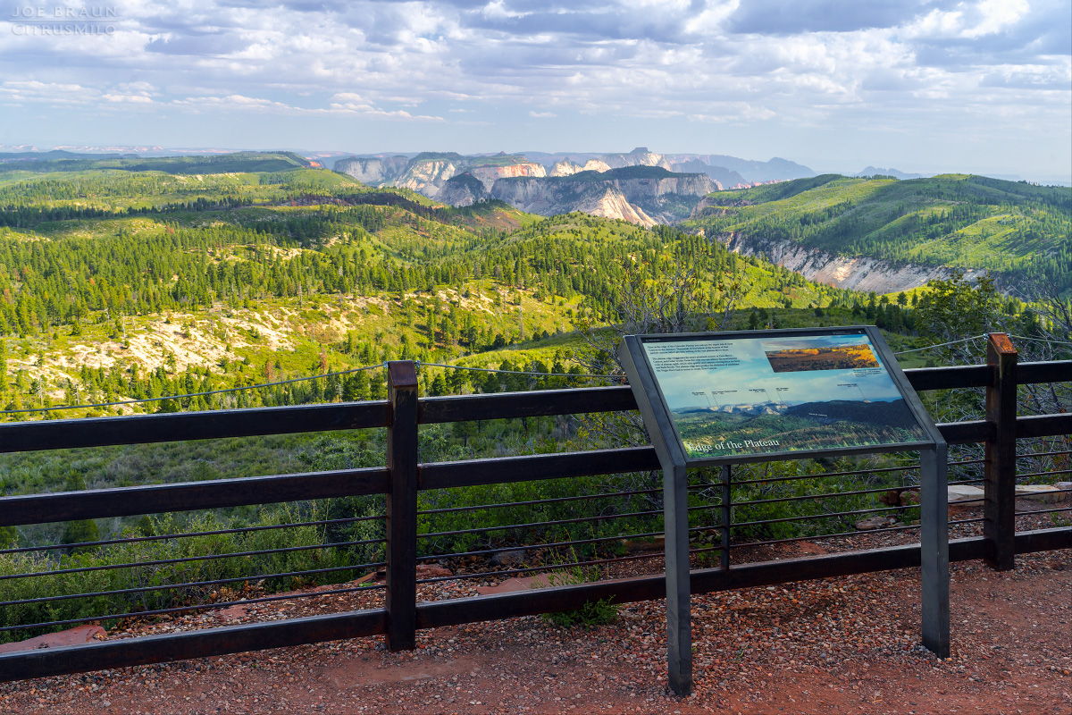 Lava Point photo (Zion National Park) -- &copy; 2026 Joe Braun Photography